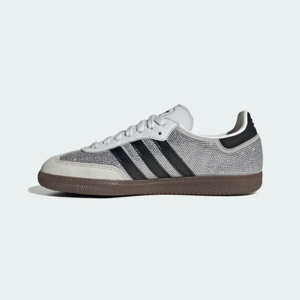 adidas Samba OG Rhinestone Crystal White Silver — view 2