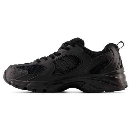 New Balance 530 Triple Black Leather — view 2