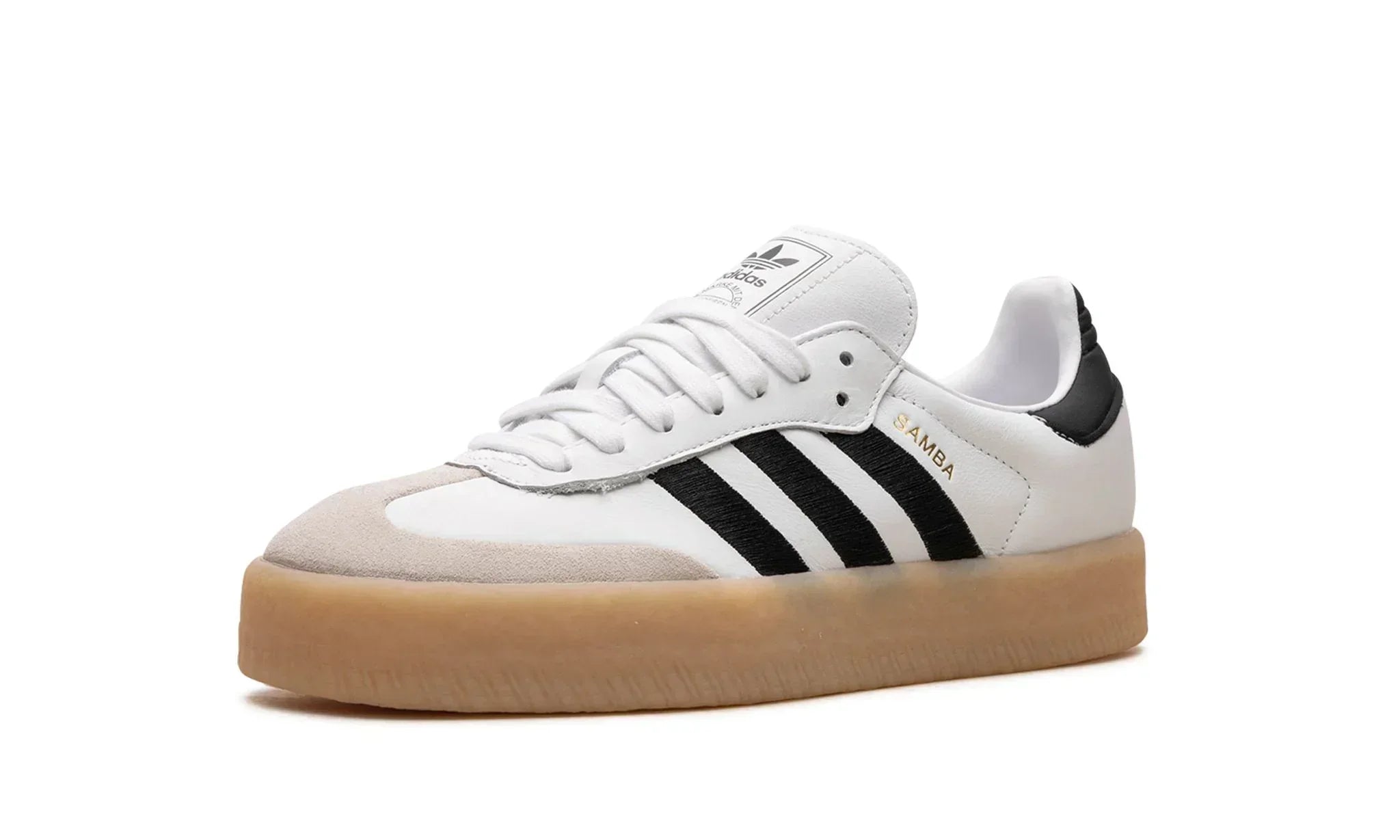 adidas Sambae Cloud White Metallic Gold — view 2