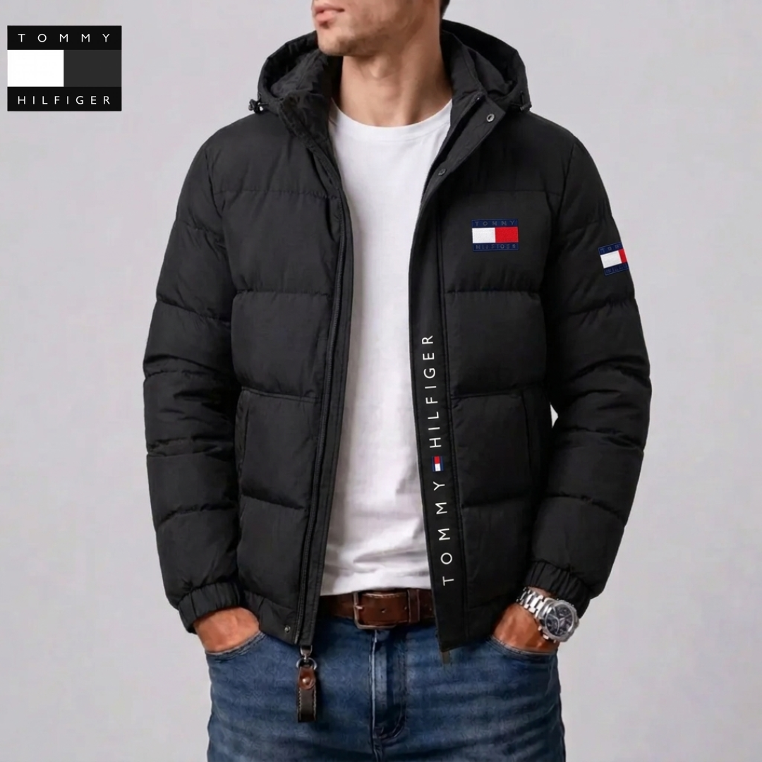 Men’s Hooded Quilted Puffer Jacket – view 2