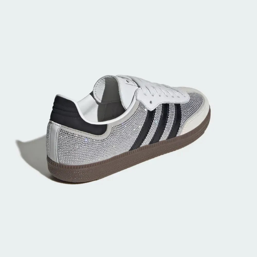adidas Samba OG Rhinestone Crystal White Silver — view 6
