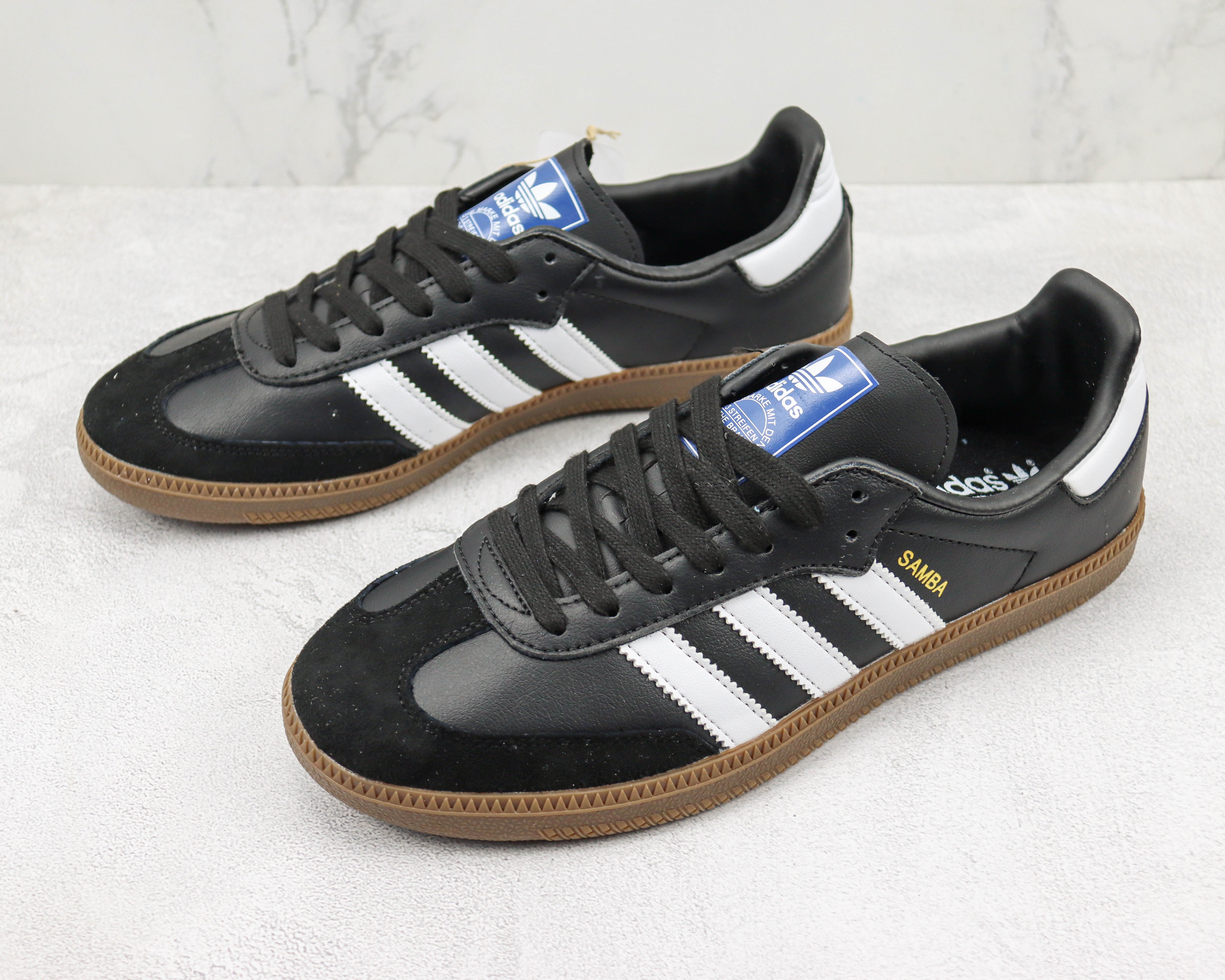 adidas Samba Black White — view 2