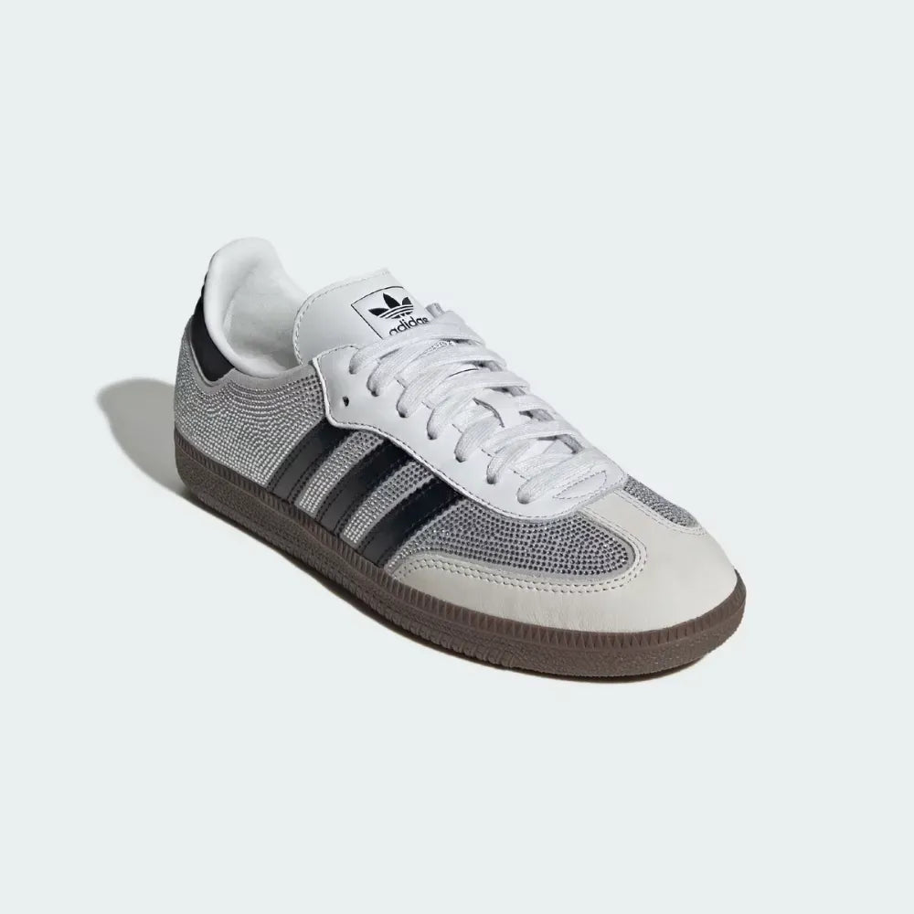 adidas Samba OG Rhinestone Crystal White Silver — view 5