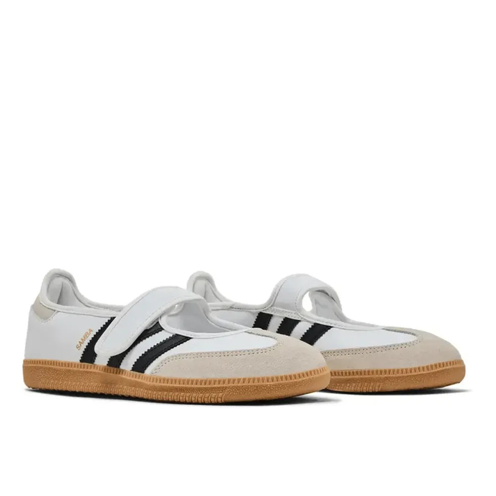 adidas Samba Jane White Black Gum — view 3