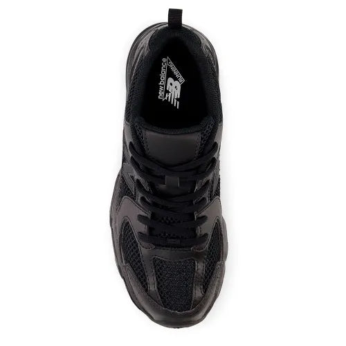 New Balance 530 Triple Black Leather — view 3