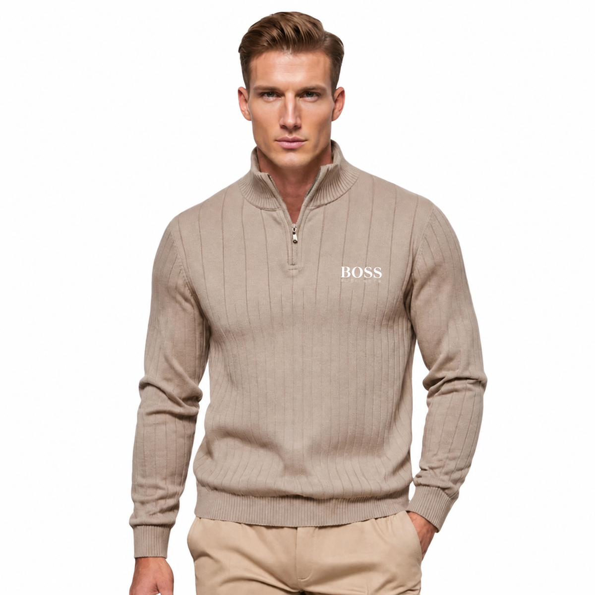 Classic Quarter-Zip Sweater – view 7