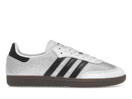 adidas Samba OG Rhinestone Crystal White Silver