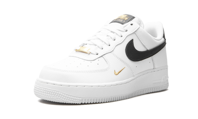 Nike Air Force 1 Essential White Black Gold — view 4
