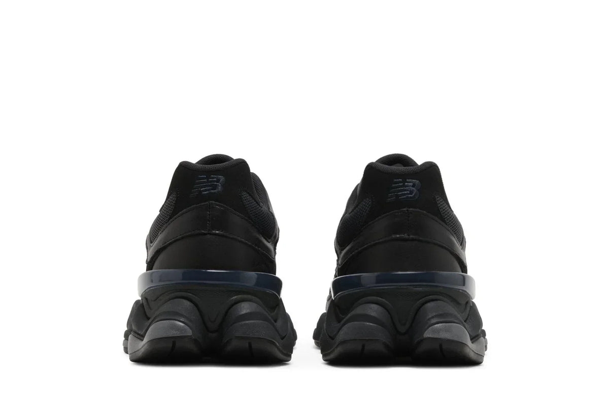 New Balance 9060 Triple Black Leather — view 5